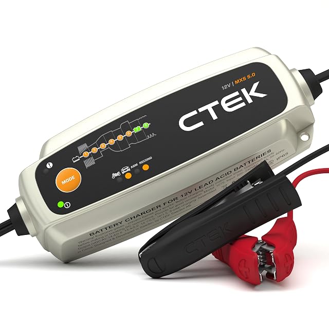 Cargador de batería inteligente de 12 V CTEK MXS 5.0