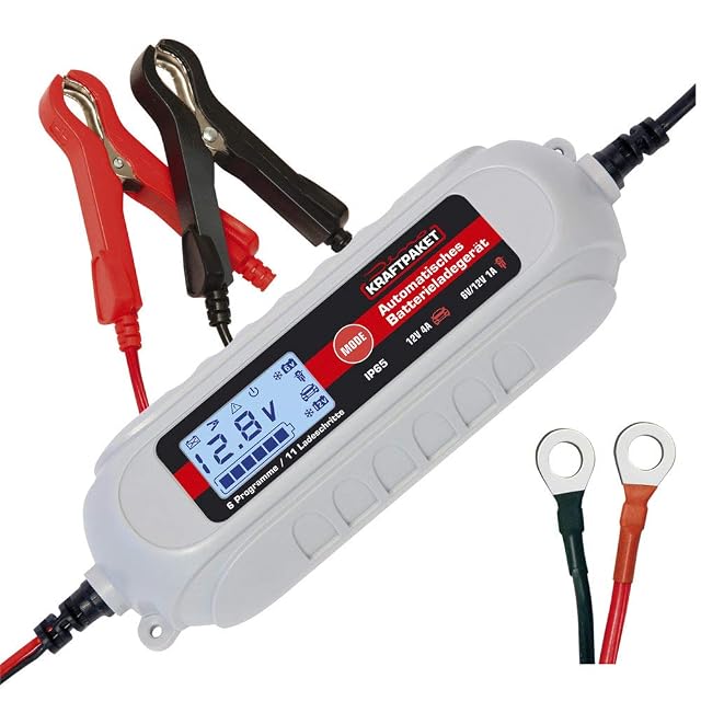 Cargador de batería automático Dino KRAFTPAKET de 4 A