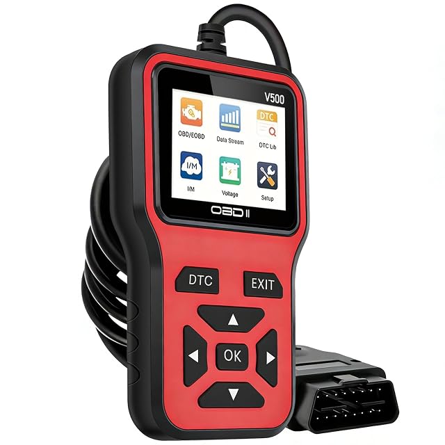 Escáner de diagnosis OBD2 de mano LAIVIYA con pantalla en color